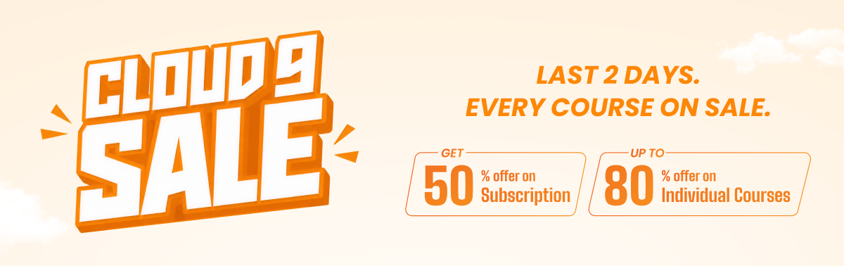 Cloud Nine Sale - Last 2 Days
