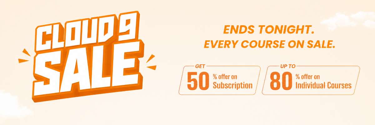 Cloud Nine Sale - Ends Tonight