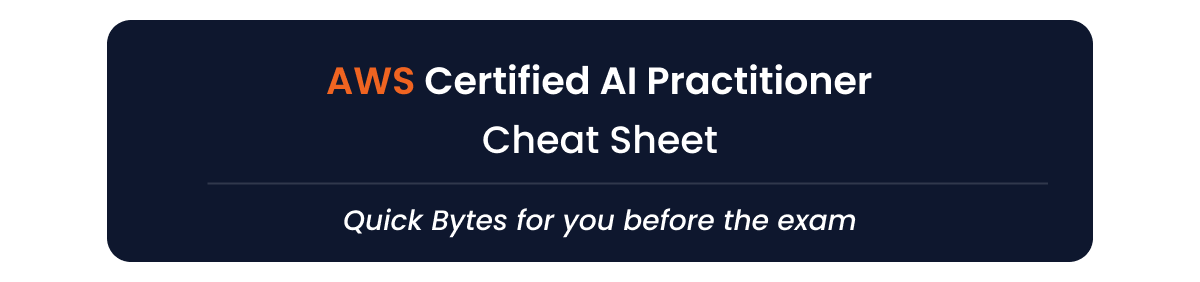Whizlabs Cheat Sheet