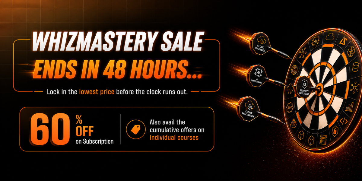 Whizmastery sale ends in 48 hours