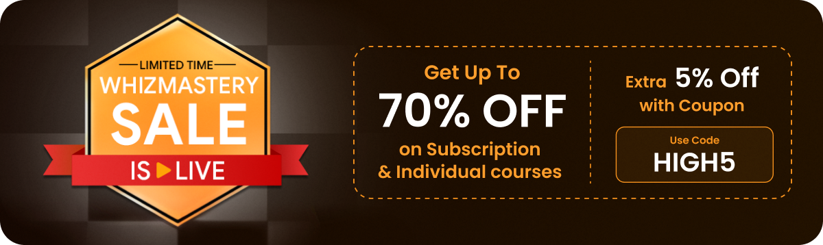 Whizmastery sale is live