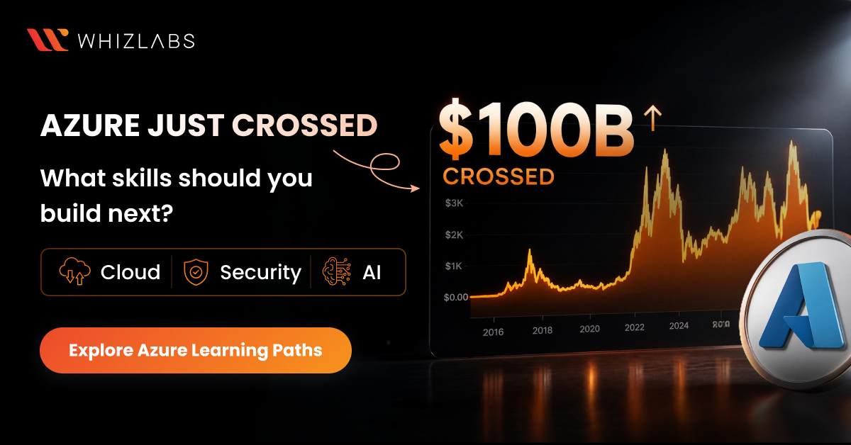 Azure just crossed 100B dollars