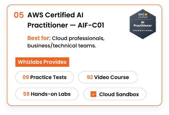 AWS Certified AI Practitioner — AIF-C01 course