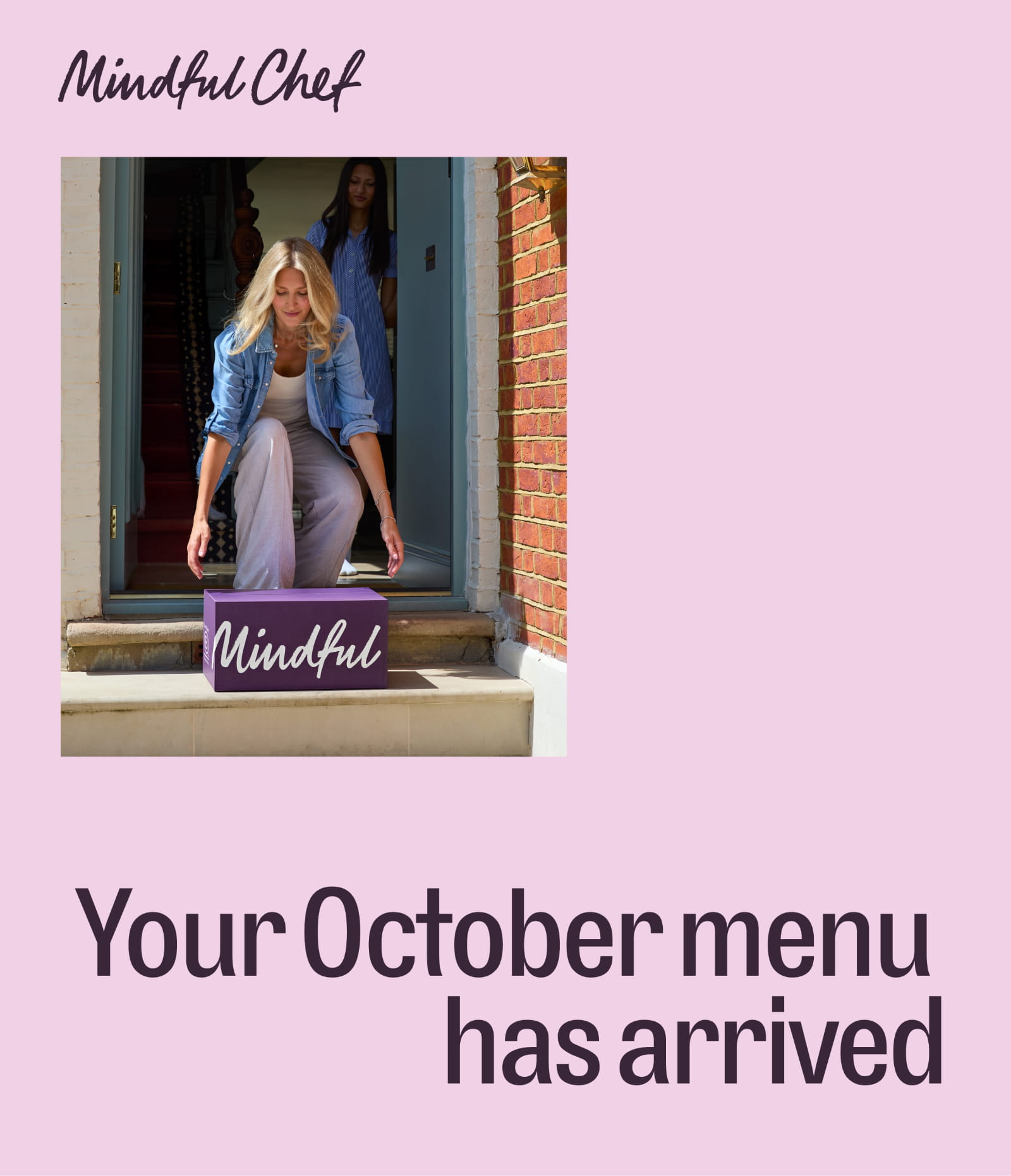 Your October menu has arrived