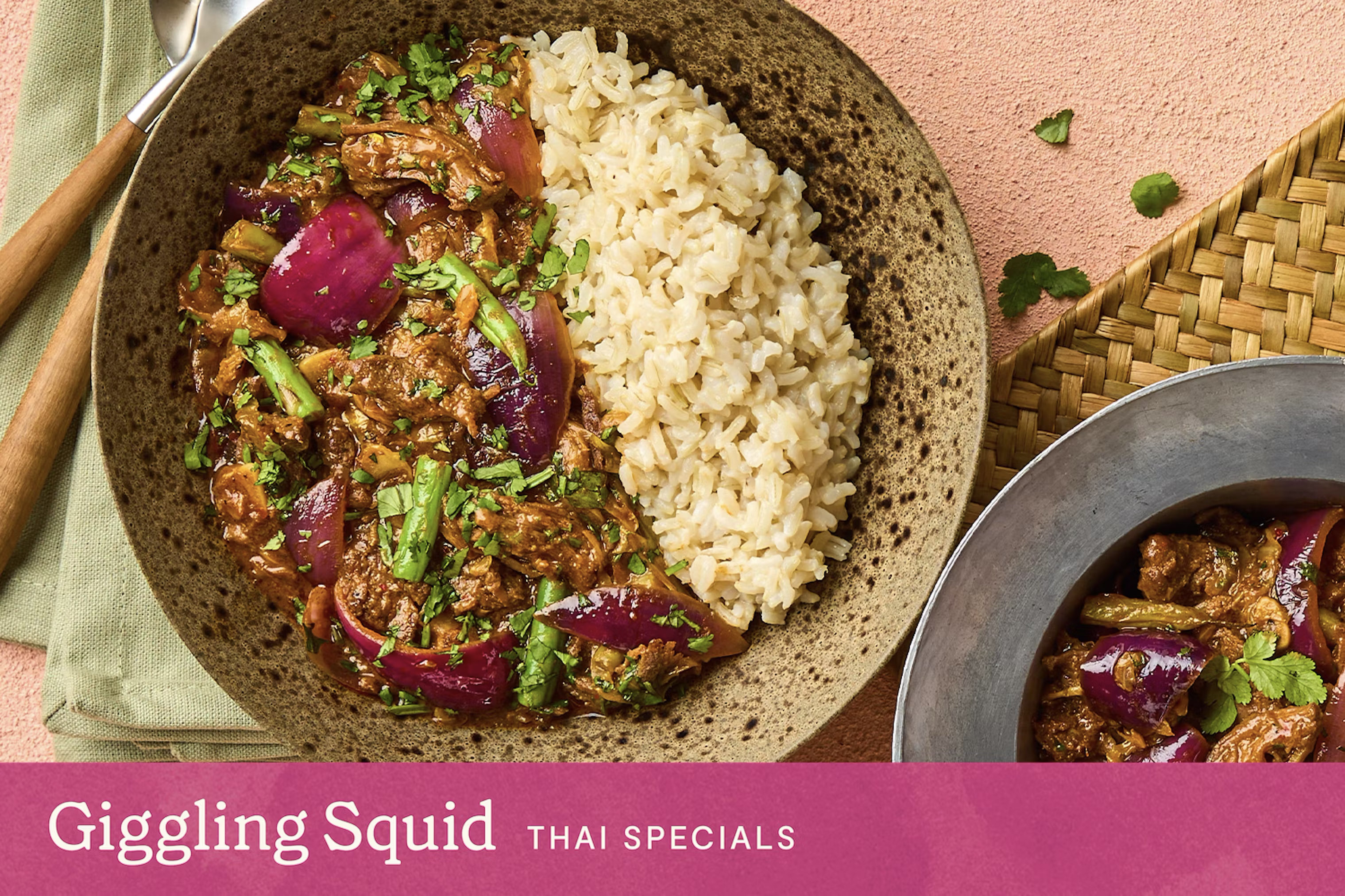 Melting British Beef Curry with Lime Rice