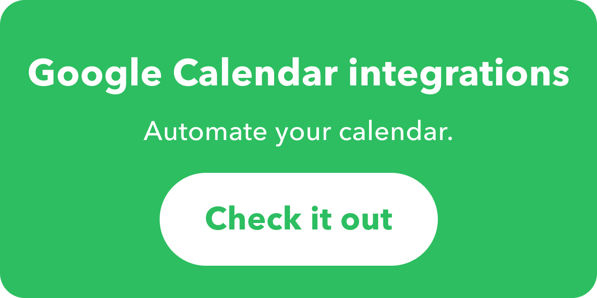 Google Calendar Integrations