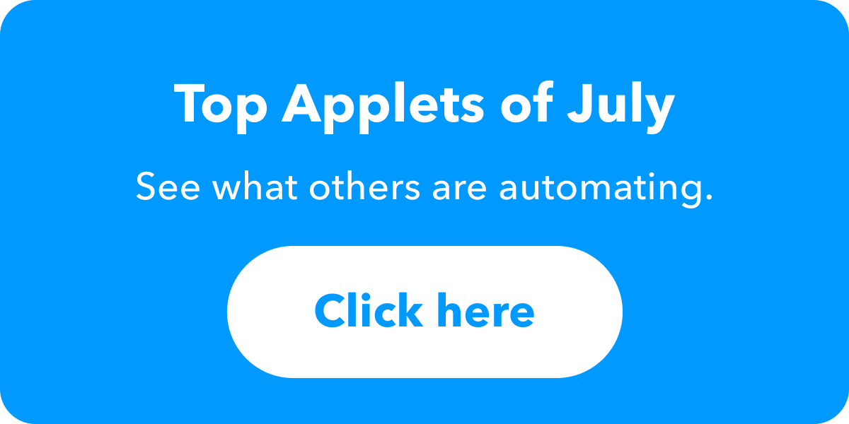 Top Applets of July