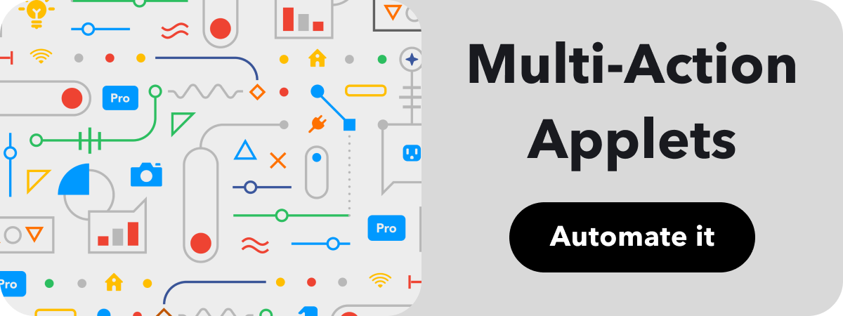 Multi-action Applets