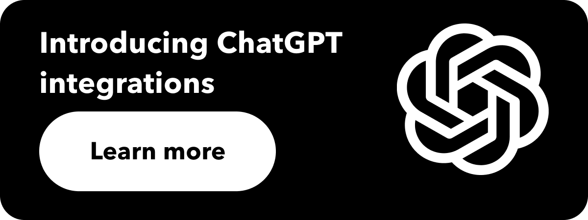 Introducing ChatGPT integrations