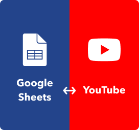 Google Sheets and YouTube Applets