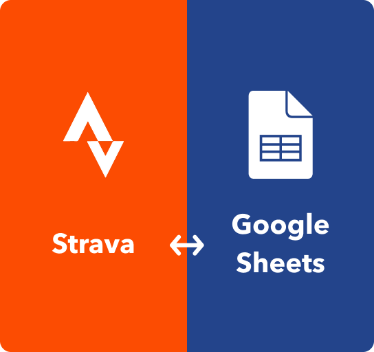 Strava and Google Sheets Applets