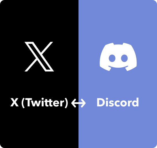 Twitter (X) and Discord Applets