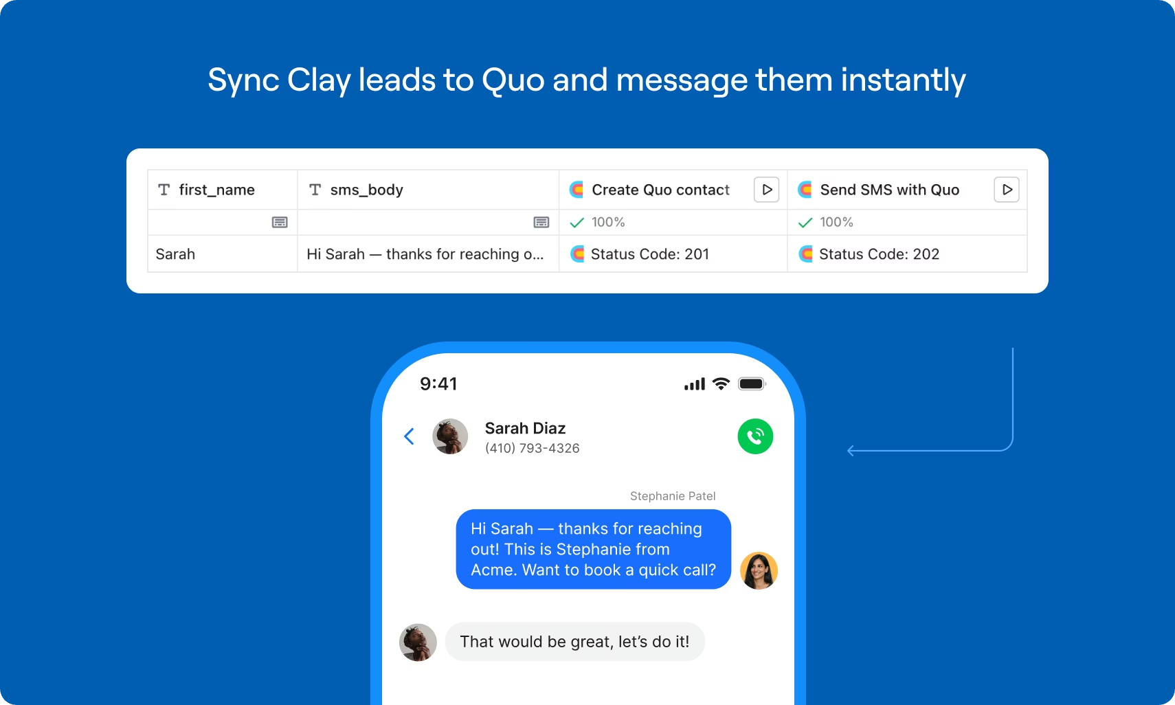 Clay Integration Graphic