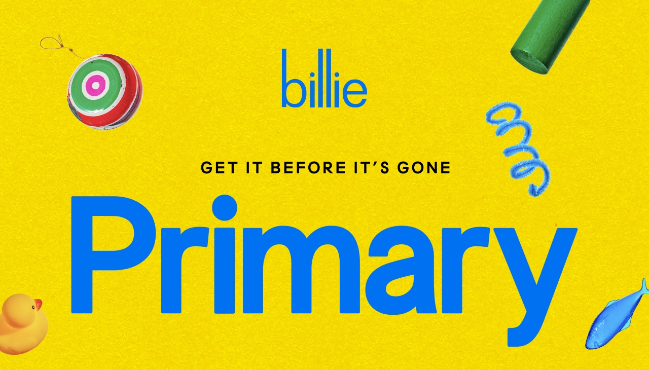 Get it before it's gone! Primary