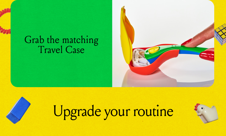 Grab the matching travel case!