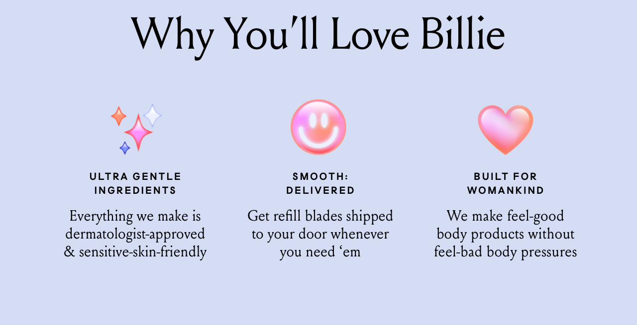 Why you'll love Billie
