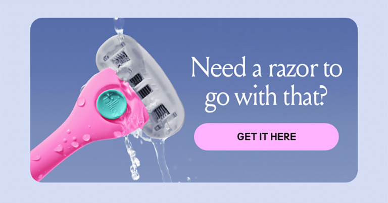 Need a razor to go with that? Get it here
