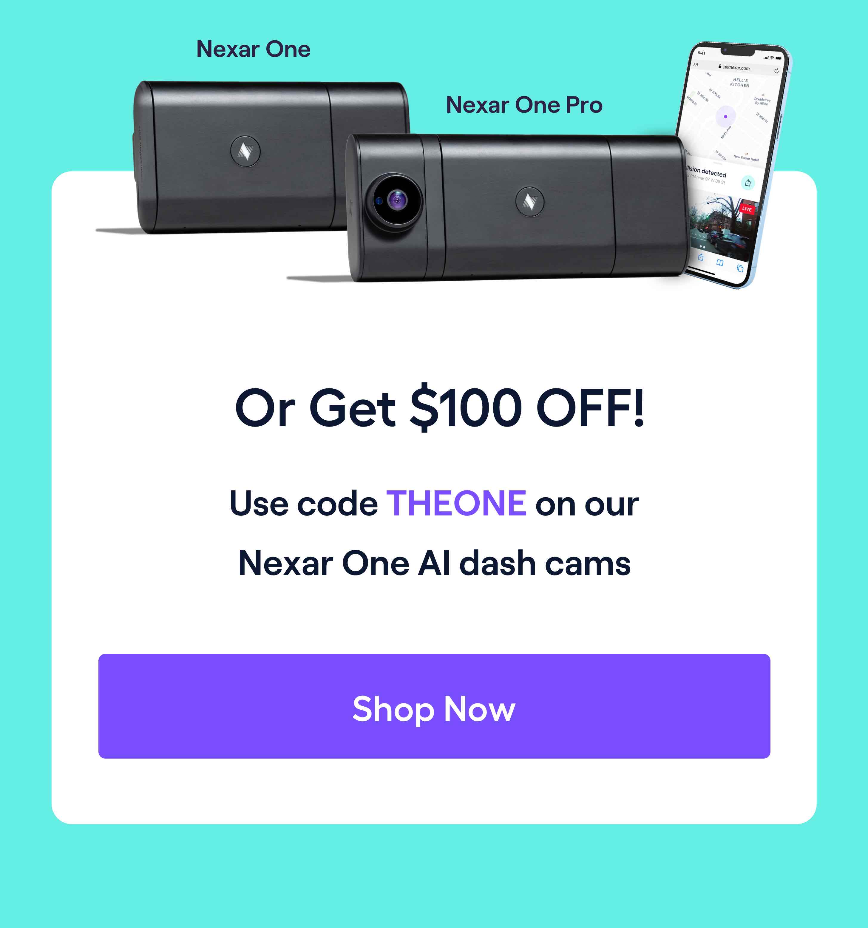 Hurry! Your discount is waiting to be redeemed 🤑⏳ - Nexar