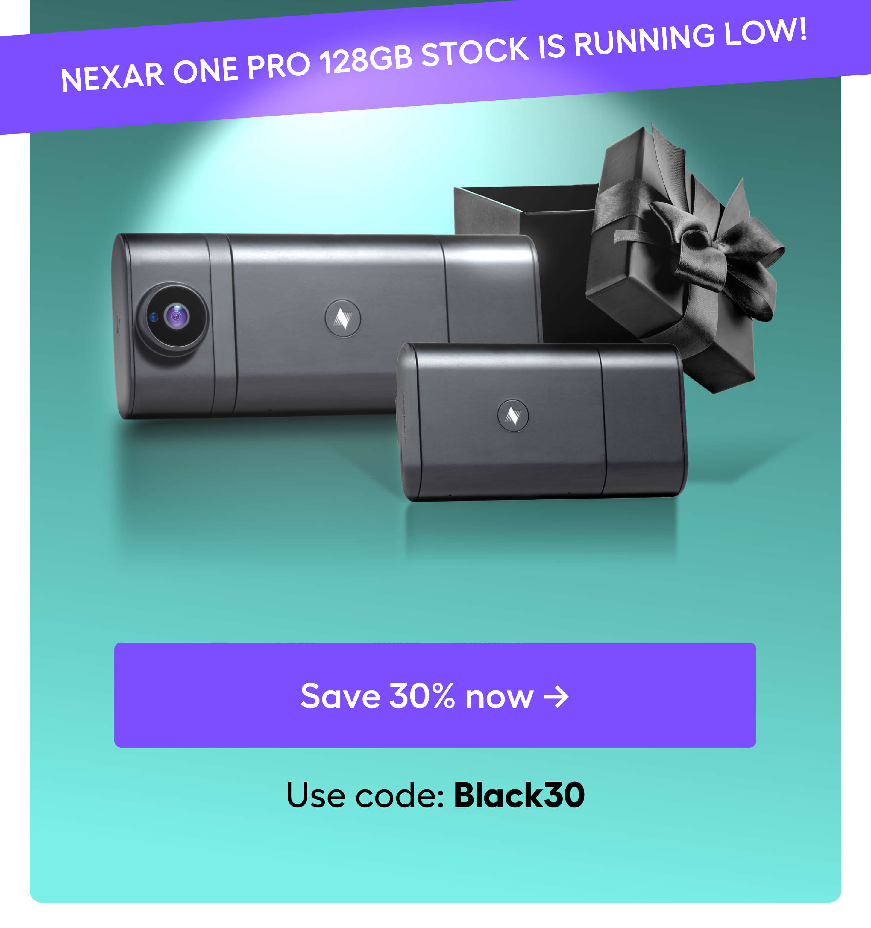 30% OFF Nexar One with code BLACK30