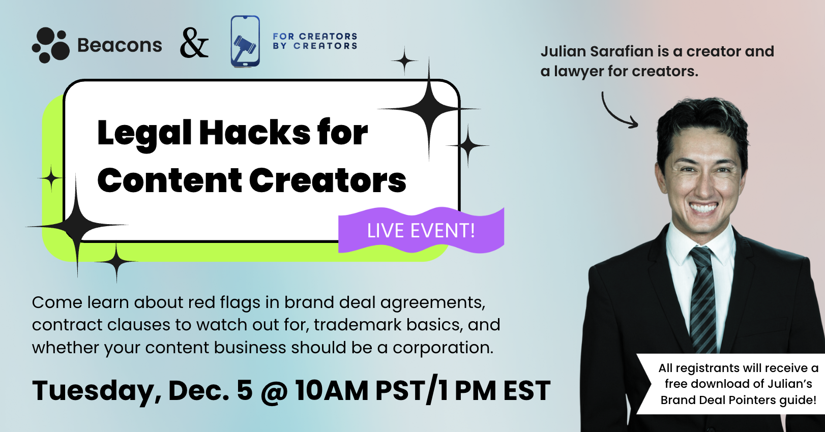 law for creators cover image