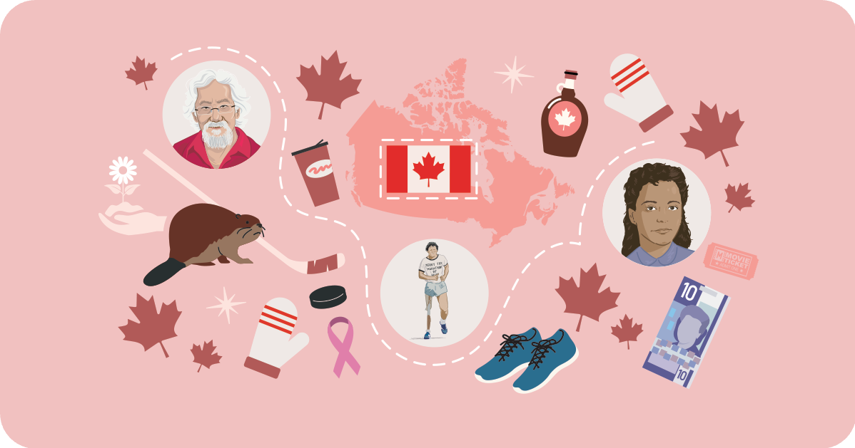 famous Canadians and icons