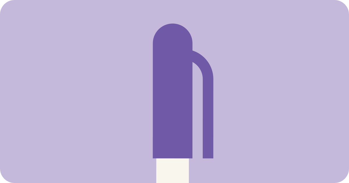 purple assessment pen