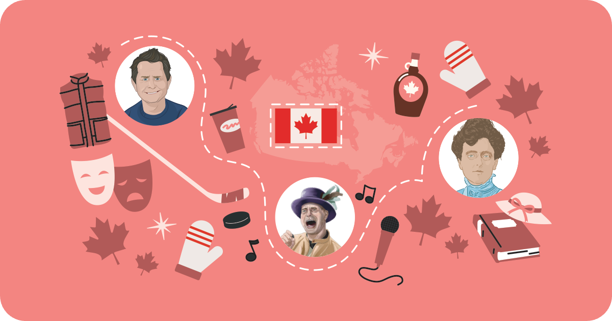 famous Canadians and Canadian icons, Michael J. Fox, Lucy Maud Montgomery, Gord Downie