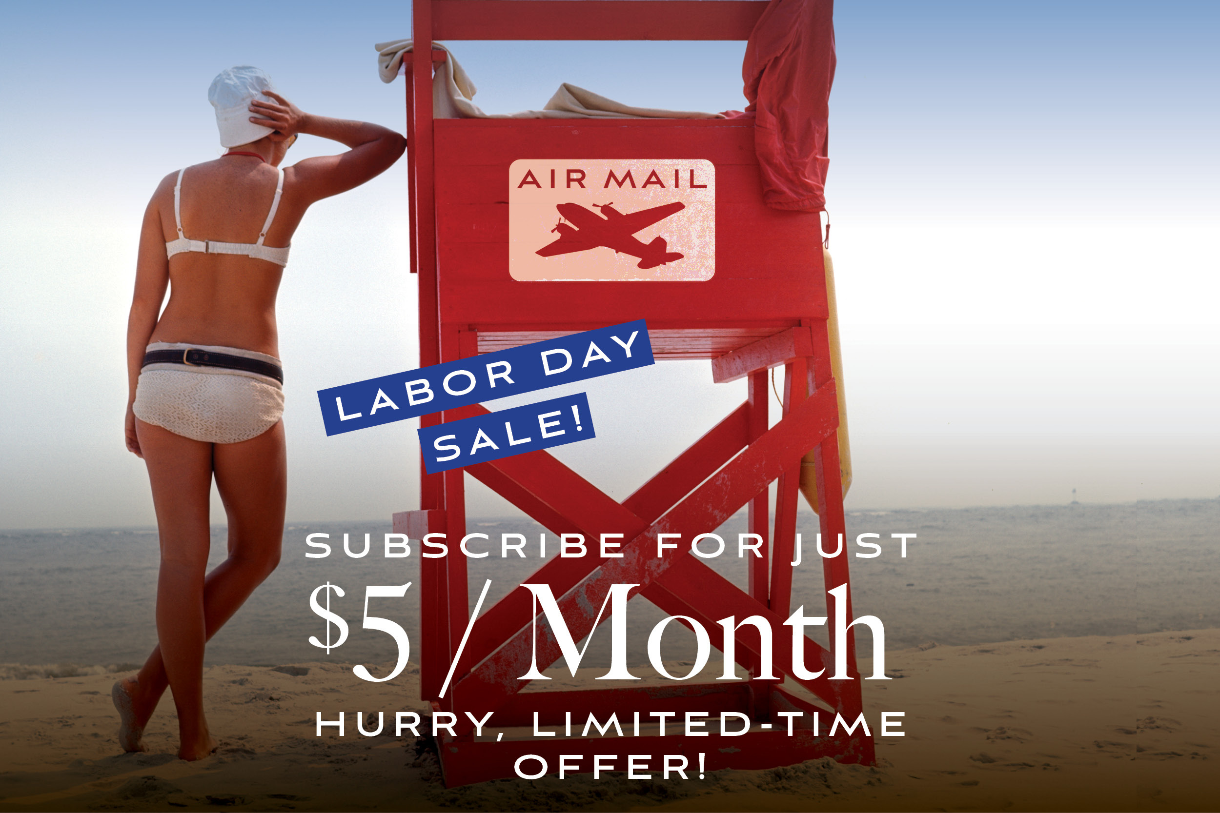 Labor Day Savings! Just $5/month!