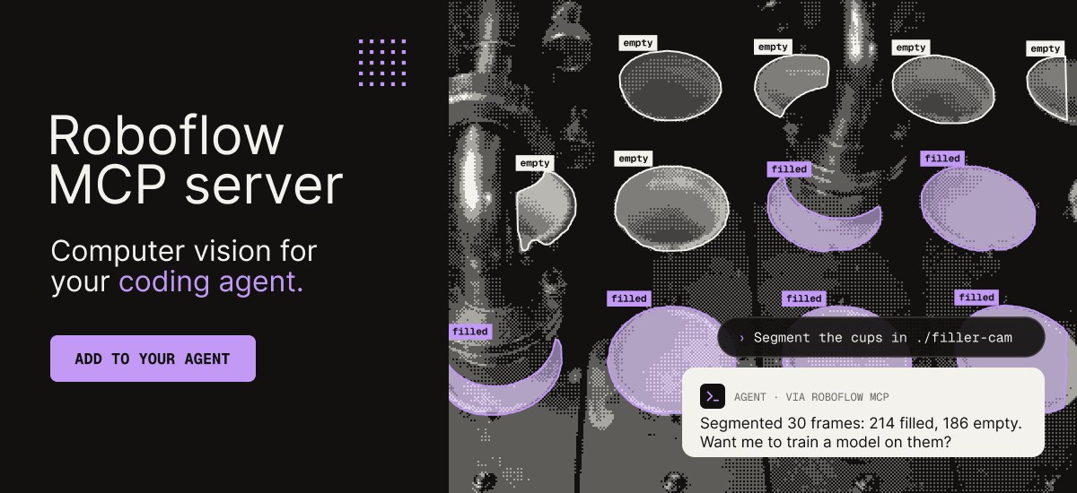 Roboflow MCP server: computer vision for your coding agent