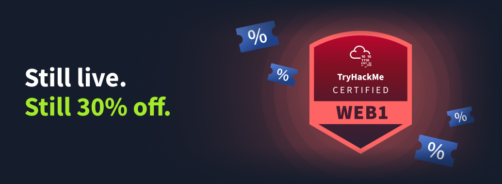 30% off WEB1
