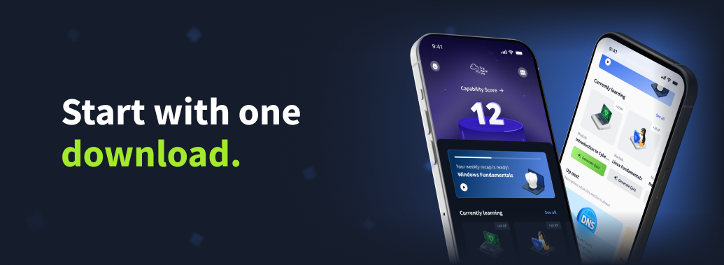 START WITH ONE DOWNLOAD — TryHackMe Pulse