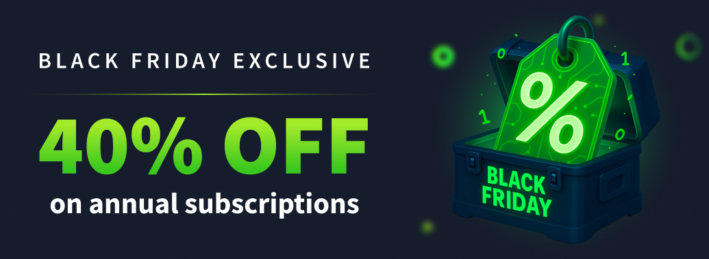 40% Off Black Friday