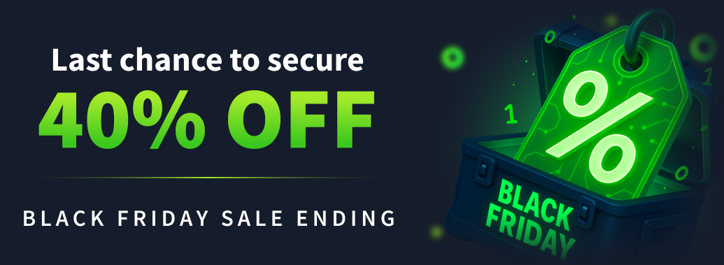 40% Off Black Friday