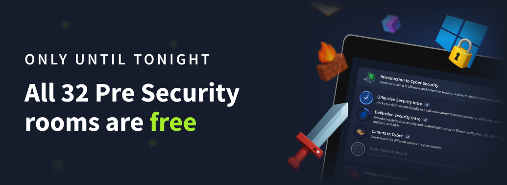 Free Pre Security Weekend