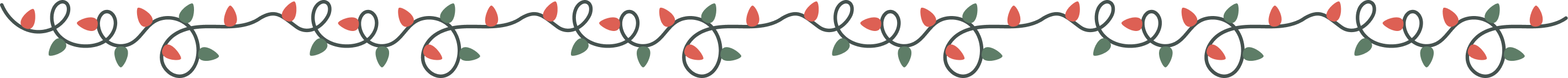 Holiday Garland Divider