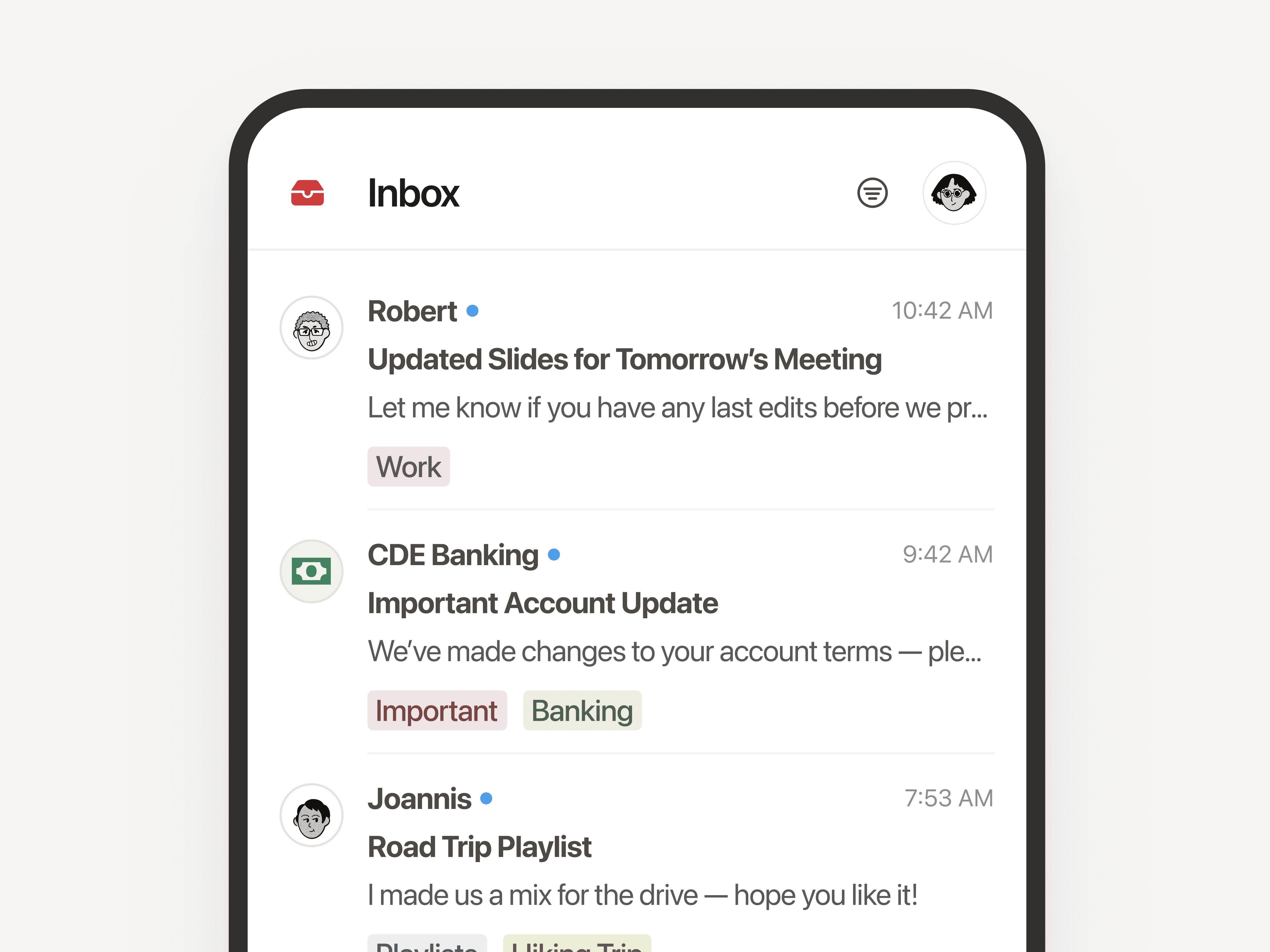 Notion Mail est désormais disponible sur iOS