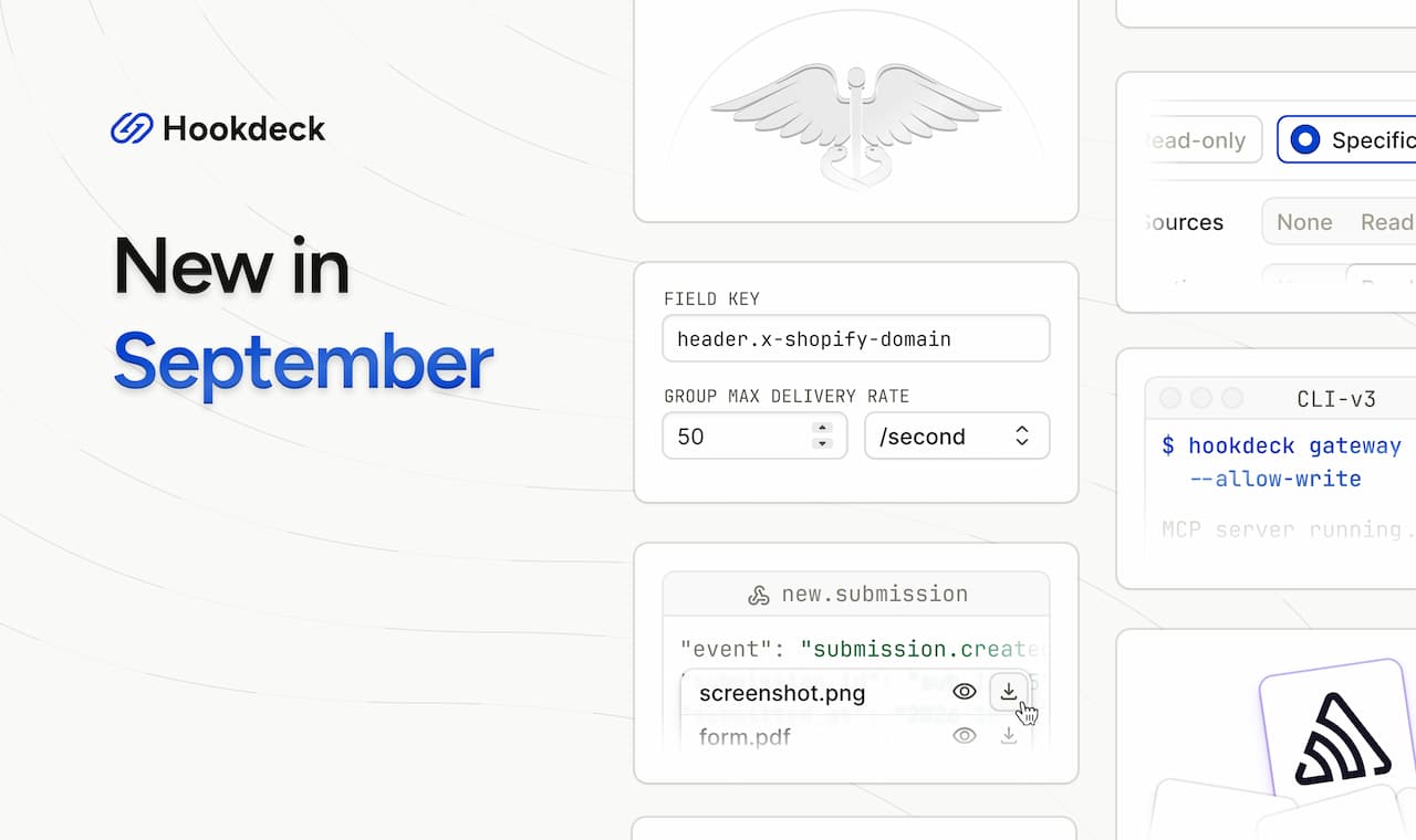 Hookdeck September Changelog